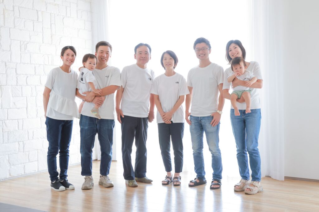 家族記念写真